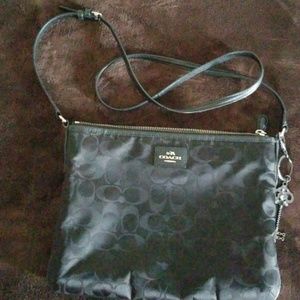 Coach black crossbody